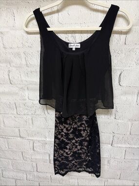 Emerald Sundae Black Top with White Label